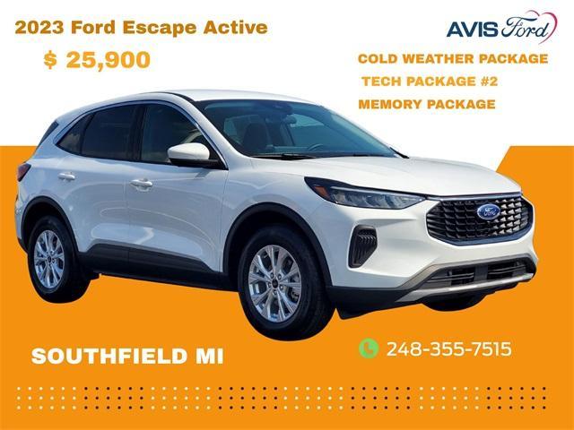 used 2023 Ford Escape car, priced at $25,900