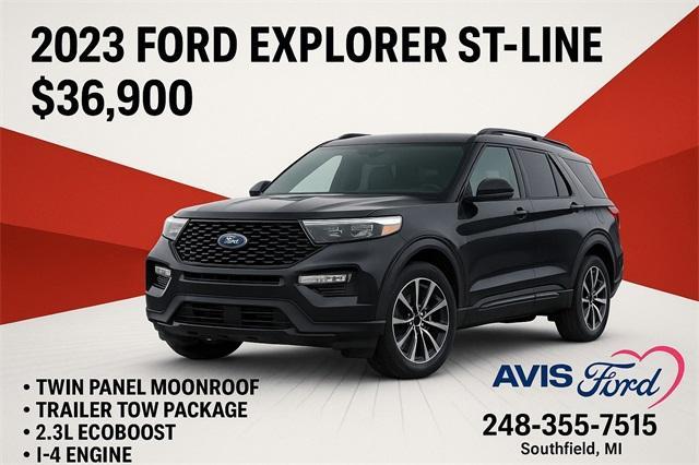 used 2023 Ford Explorer car, priced at $36,900