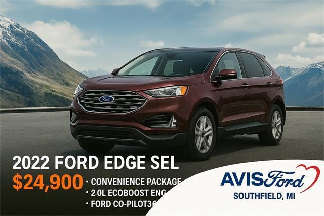 used 2022 Ford Edge car, priced at $24,900