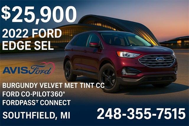 used 2022 Ford Edge car, priced at $25,900