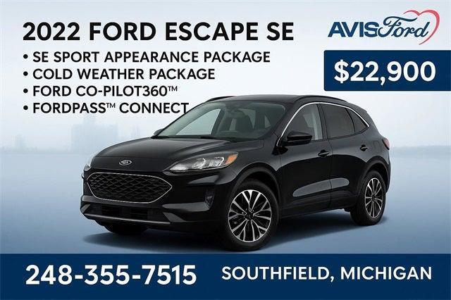 used 2022 Ford Escape car, priced at $22,900