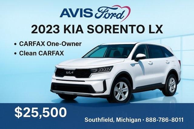 used 2023 Kia Sorento car, priced at $25,500
