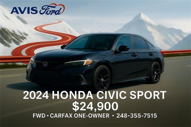 used 2024 Honda Civic car, priced at $23,900