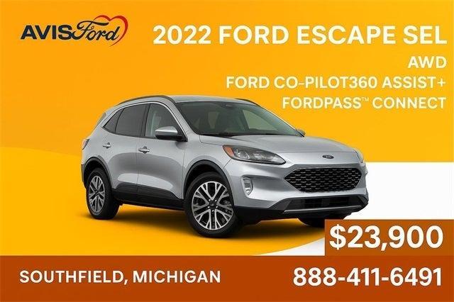 used 2022 Ford Escape car, priced at $23,900