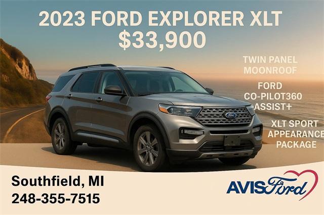 used 2023 Ford Explorer car, priced at $32,900