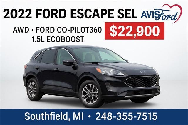 used 2022 Ford Escape car, priced at $22,900