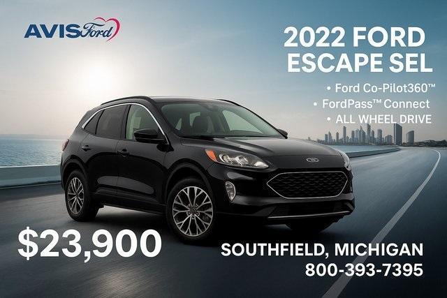 used 2022 Ford Escape car, priced at $23,900