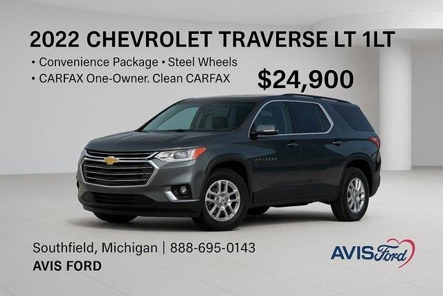 used 2022 Chevrolet Traverse car, priced at $24,900