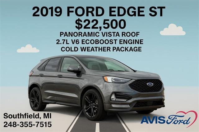 used 2019 Ford Edge car, priced at $22,500