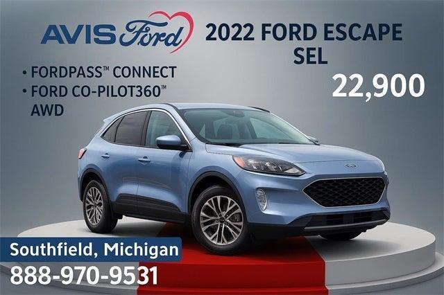 used 2022 Ford Escape car, priced at $22,900
