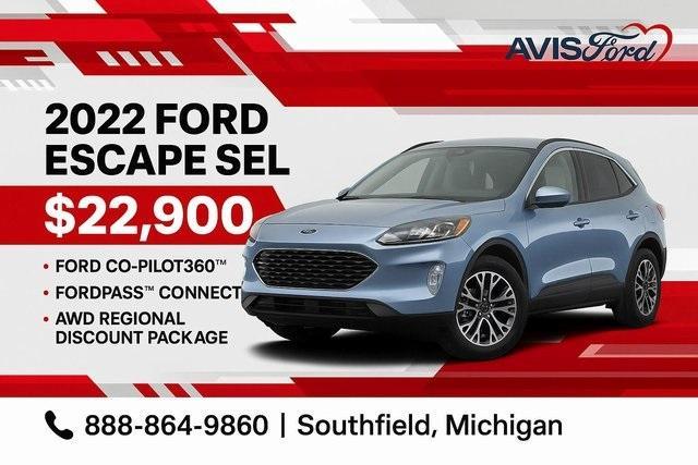 used 2022 Ford Escape car, priced at $22,900