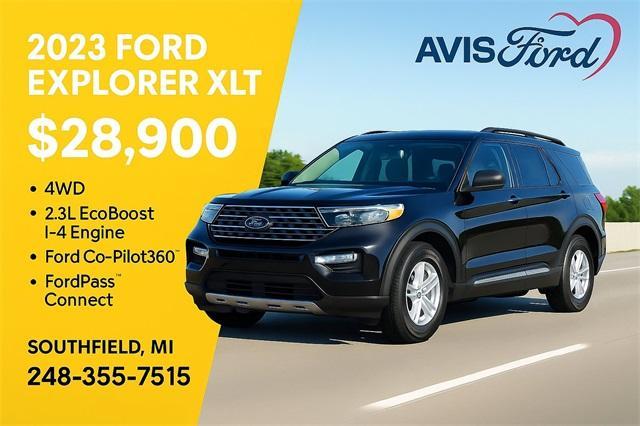 used 2023 Ford Explorer car, priced at $28,900