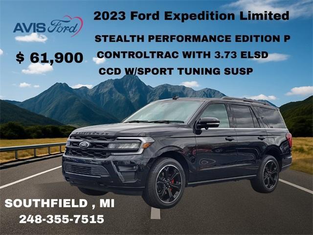 used 2023 Ford Expedition car, priced at $61,900