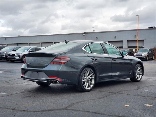 used 2022 Genesis G70 car, priced at $25,900