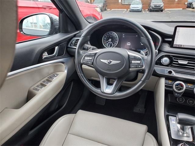 used 2022 Genesis G70 car, priced at $25,900