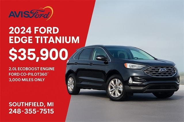 used 2024 Ford Edge car, priced at $35,900