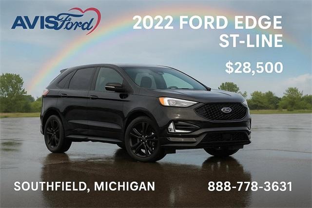 used 2022 Ford Edge car, priced at $28,500