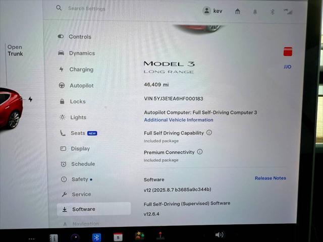 used 2017 Tesla Model 3 car, priced at $17,495