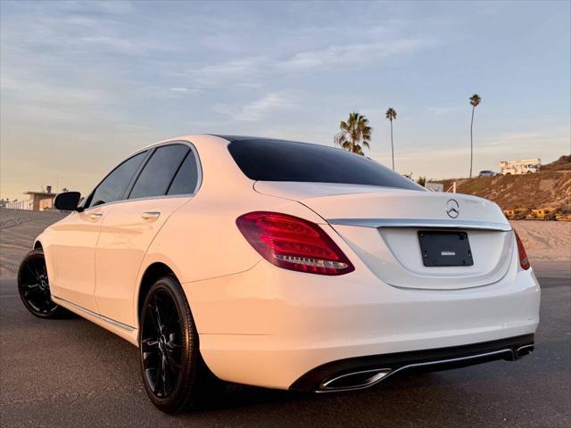 used 2015 Mercedes-Benz C-Class car, priced at $10,495