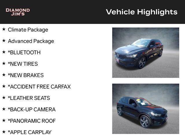 used 2022 Volvo XC40 car, priced at $24,500