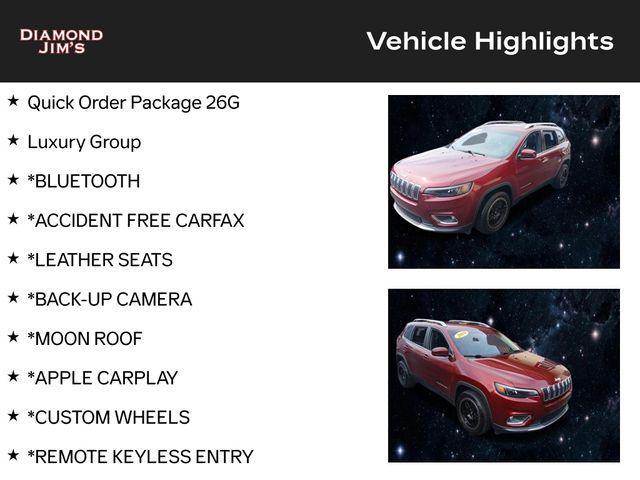 used 2019 Jeep Cherokee car, priced at $13,997
