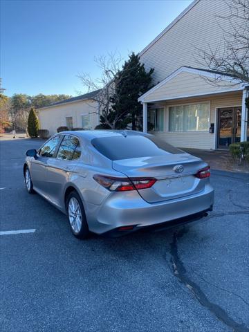 used 2021 Toyota Camry car, priced at $18,638