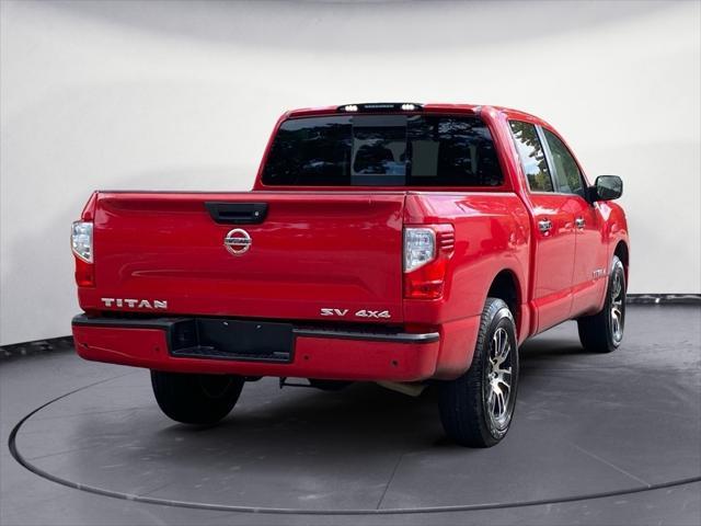 used 2021 Nissan Titan car, priced at $30,400