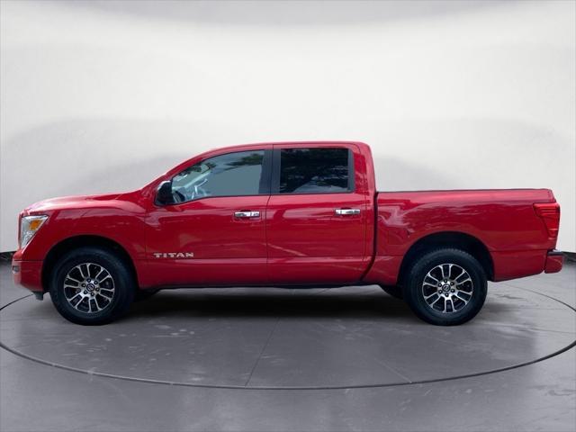 used 2021 Nissan Titan car, priced at $30,400