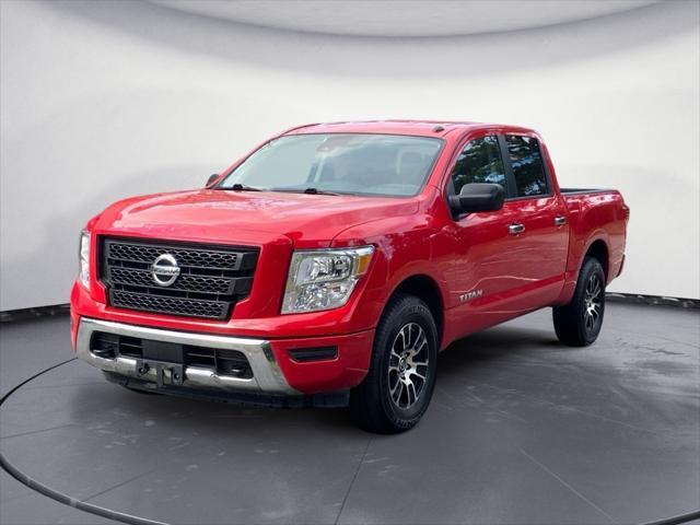 used 2021 Nissan Titan car, priced at $31,900