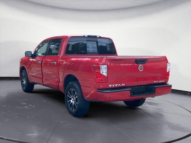 used 2021 Nissan Titan car, priced at $30,400