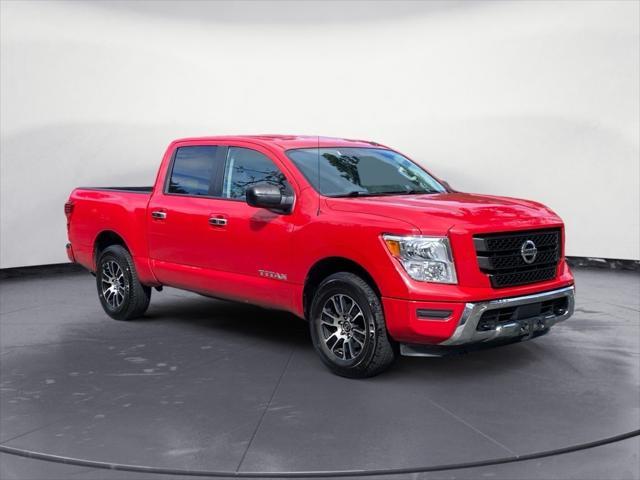 used 2021 Nissan Titan car, priced at $30,400