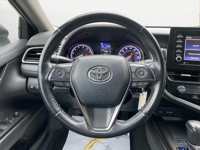 used 2021 Toyota Camry car, priced at $22,500