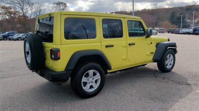 used 2022 Jeep Wrangler Unlimited car, priced at $29,732