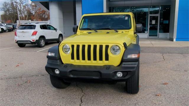 used 2022 Jeep Wrangler Unlimited car, priced at $29,732