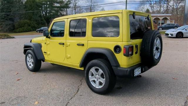 used 2022 Jeep Wrangler Unlimited car, priced at $29,732
