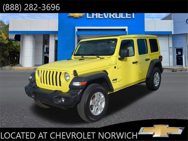 used 2022 Jeep Wrangler Unlimited car, priced at $29,732