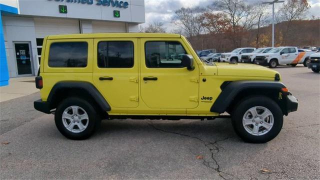 used 2022 Jeep Wrangler Unlimited car, priced at $29,732