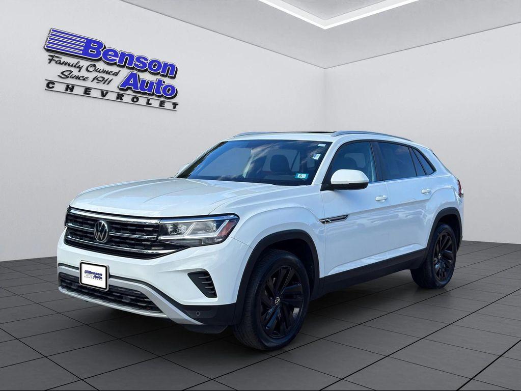used 2022 Volkswagen Atlas Cross Sport car, priced at $26,418