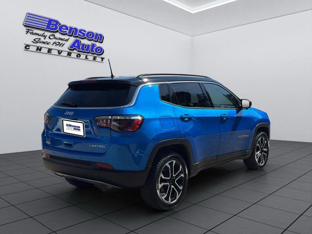 used 2023 Jeep Compass car, priced at $26,555