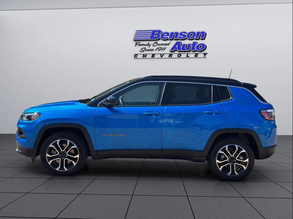 used 2023 Jeep Compass car, priced at $26,555