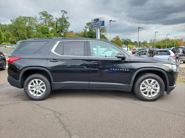 used 2021 Chevrolet Traverse car, priced at $30,499