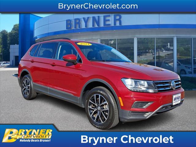 used 2021 Volkswagen Tiguan car, priced at $19,884