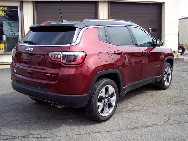 used 2021 Jeep Compass car, priced at $17,850