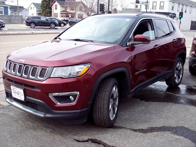 used 2021 Jeep Compass car, priced at $17,850