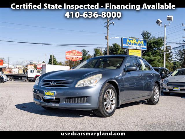 used 2009 INFINITI G37x car, priced at $10,999