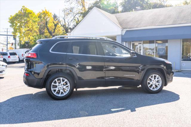 used 2017 Jeep Cherokee car, priced at $14,999