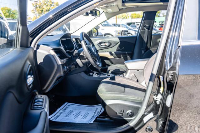 used 2017 Jeep Cherokee car, priced at $14,999