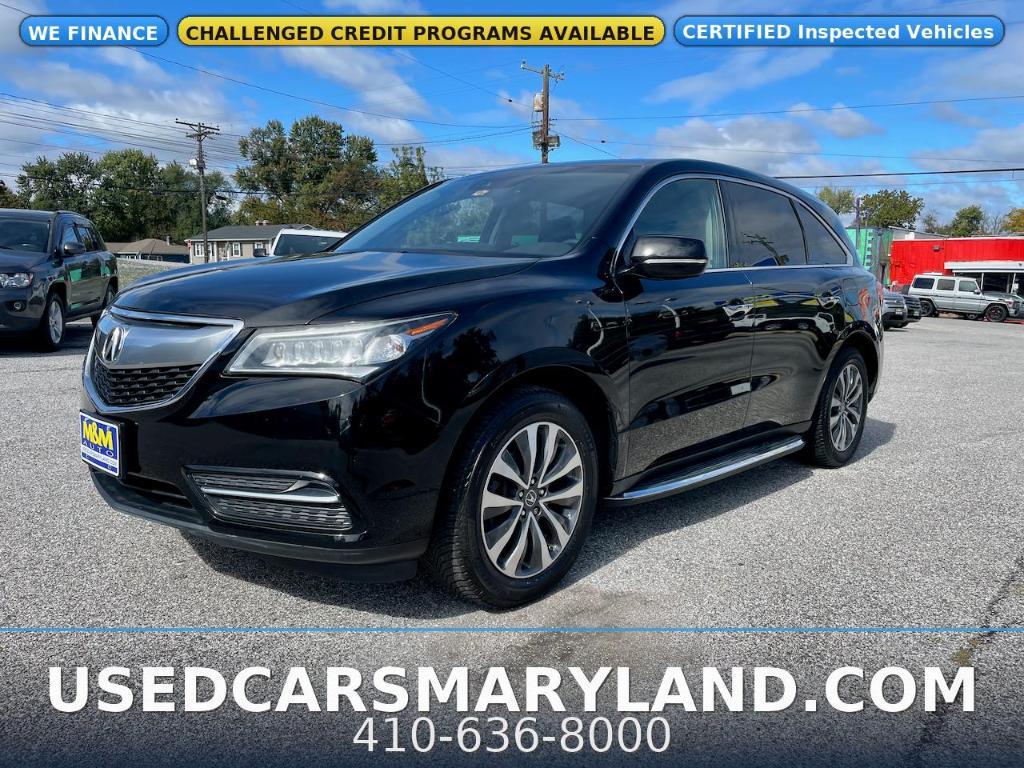 used 2016 Acura MDX car, priced at $15,988