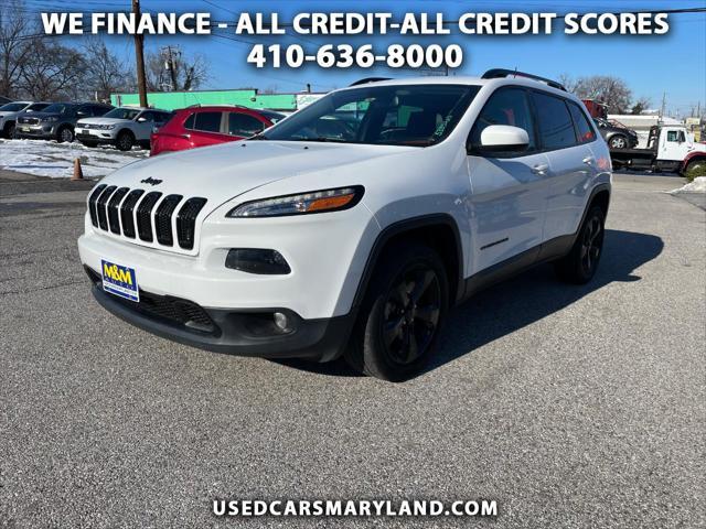 used 2018 Jeep Cherokee car, priced at $14,000