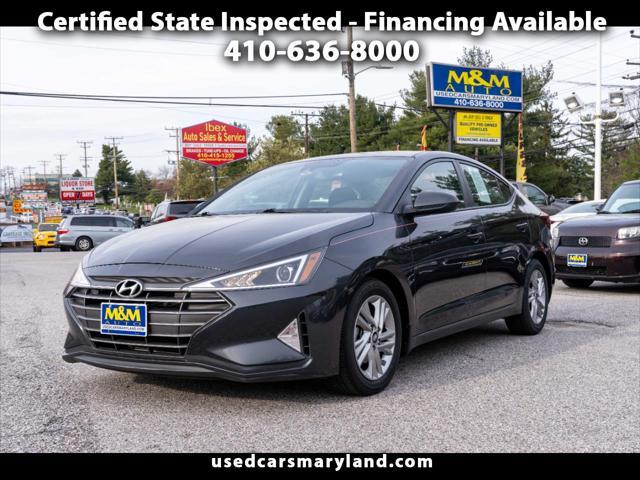 used 2020 Hyundai Elantra car, priced at $14,999